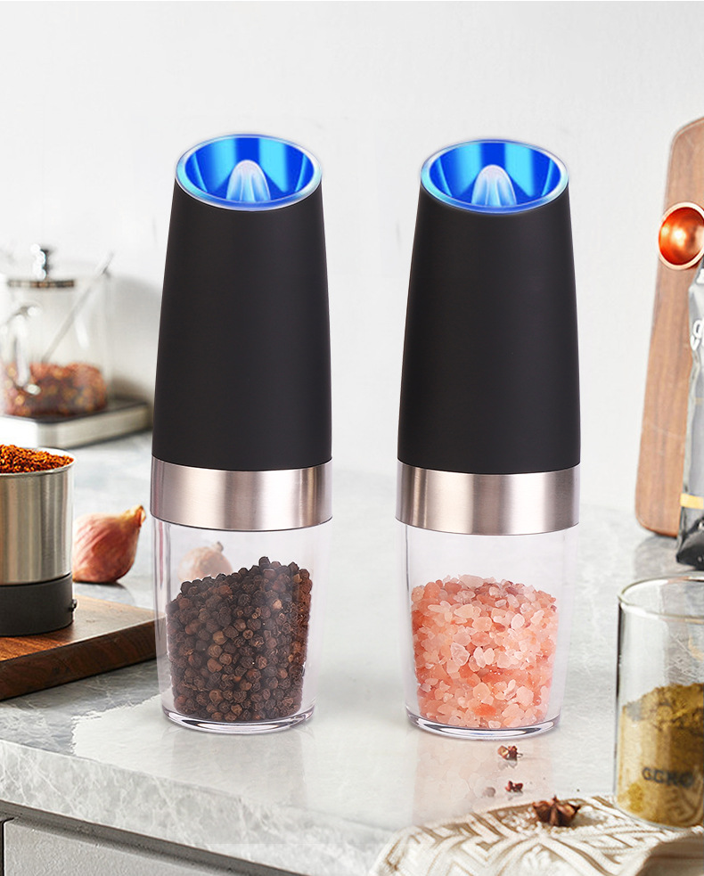 Electric Pepper Grinder for Home - Adjustable Coarseness, Rechargeable, Ideal for Black Pepper & Sea Salt, Must-Have Kitchen Gadget in USA