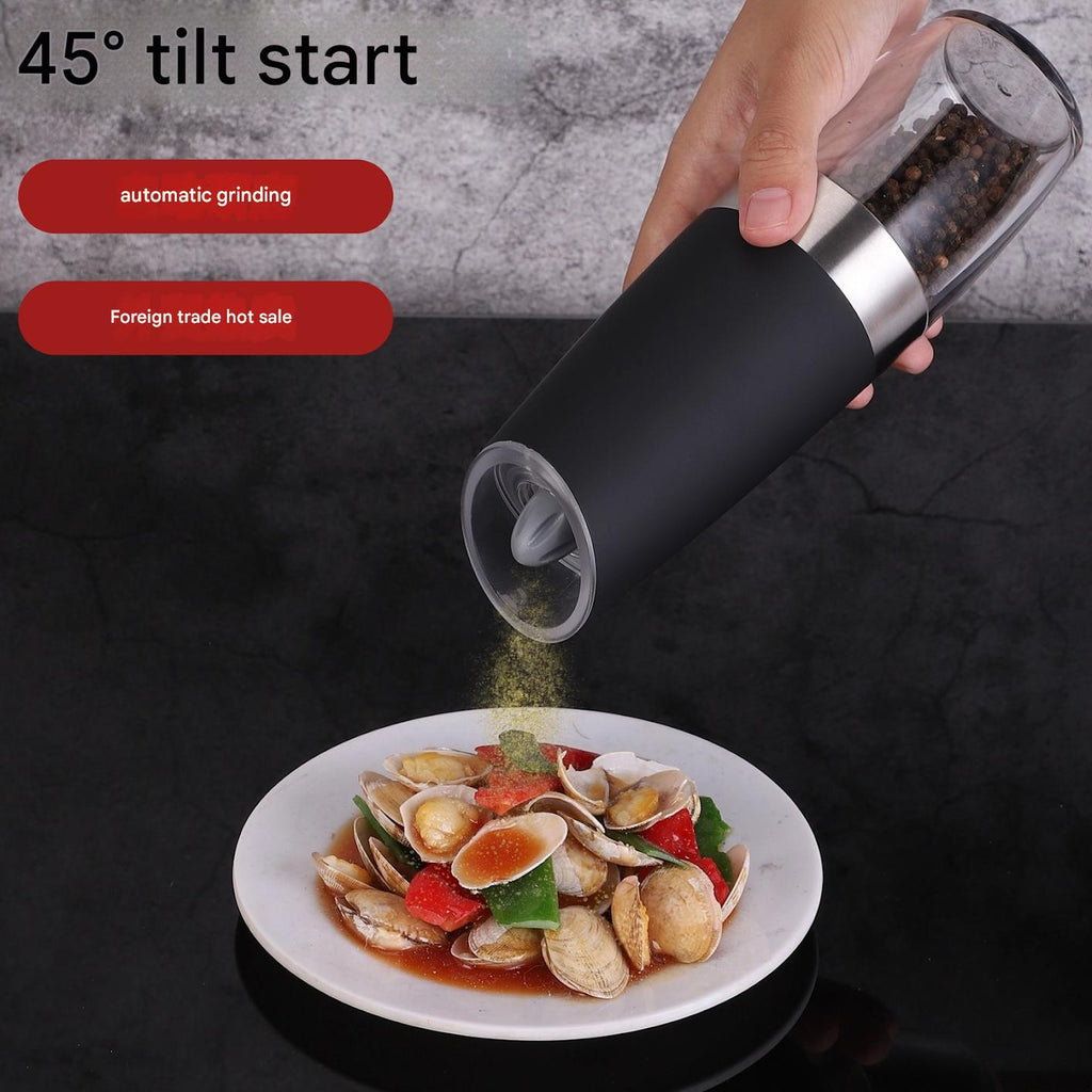 Electric Pepper Grinder for Home - Adjustable Coarseness, Rechargeable, Ideal for Black Pepper & Sea Salt, Must-Have Kitchen Gadget in USA