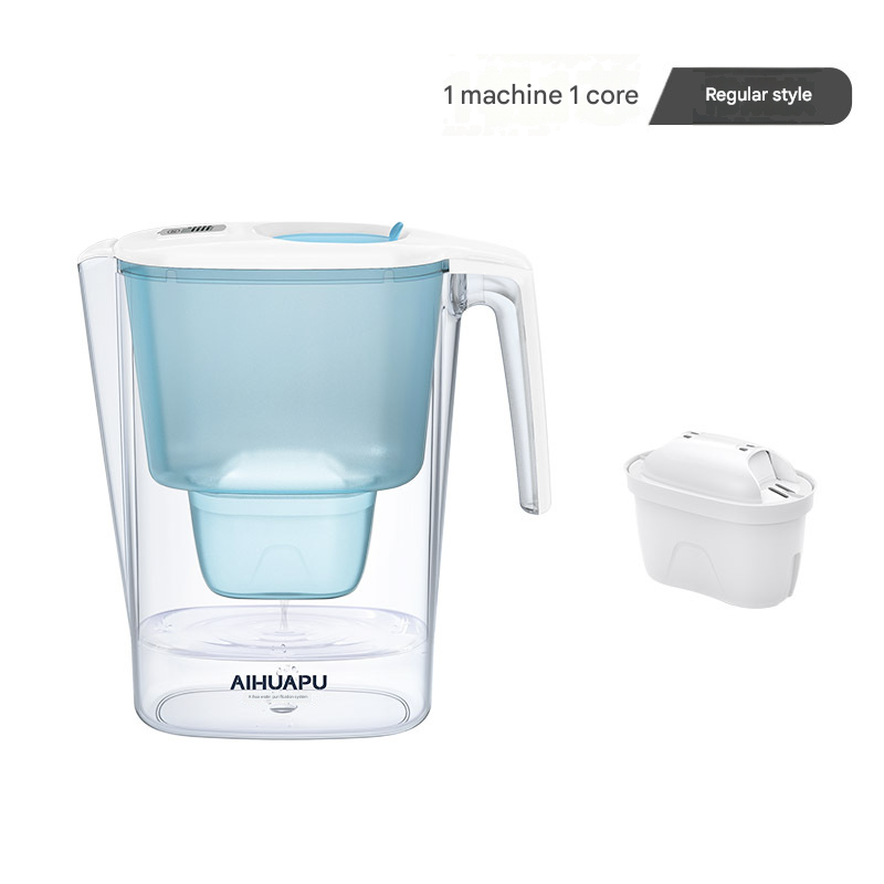 Factory Direct Water Filter Pitcher - Activated Carbon Filtration, Mineralizes Tap Water, BPA-Free. Perfect for Home Kitchen Use, Reduces Chlorine & Impurities, Easy to US Standards