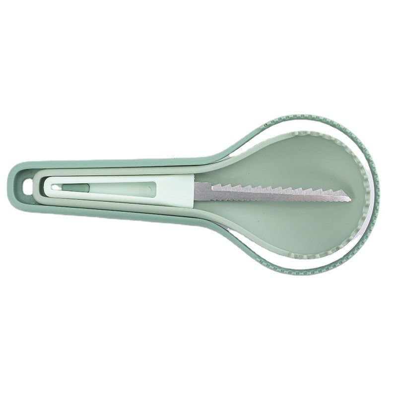 Halloween Pumpkin Carving Kit – 3-in-1 Fruit Corer, Melon Separator, Kitchen Tool Set