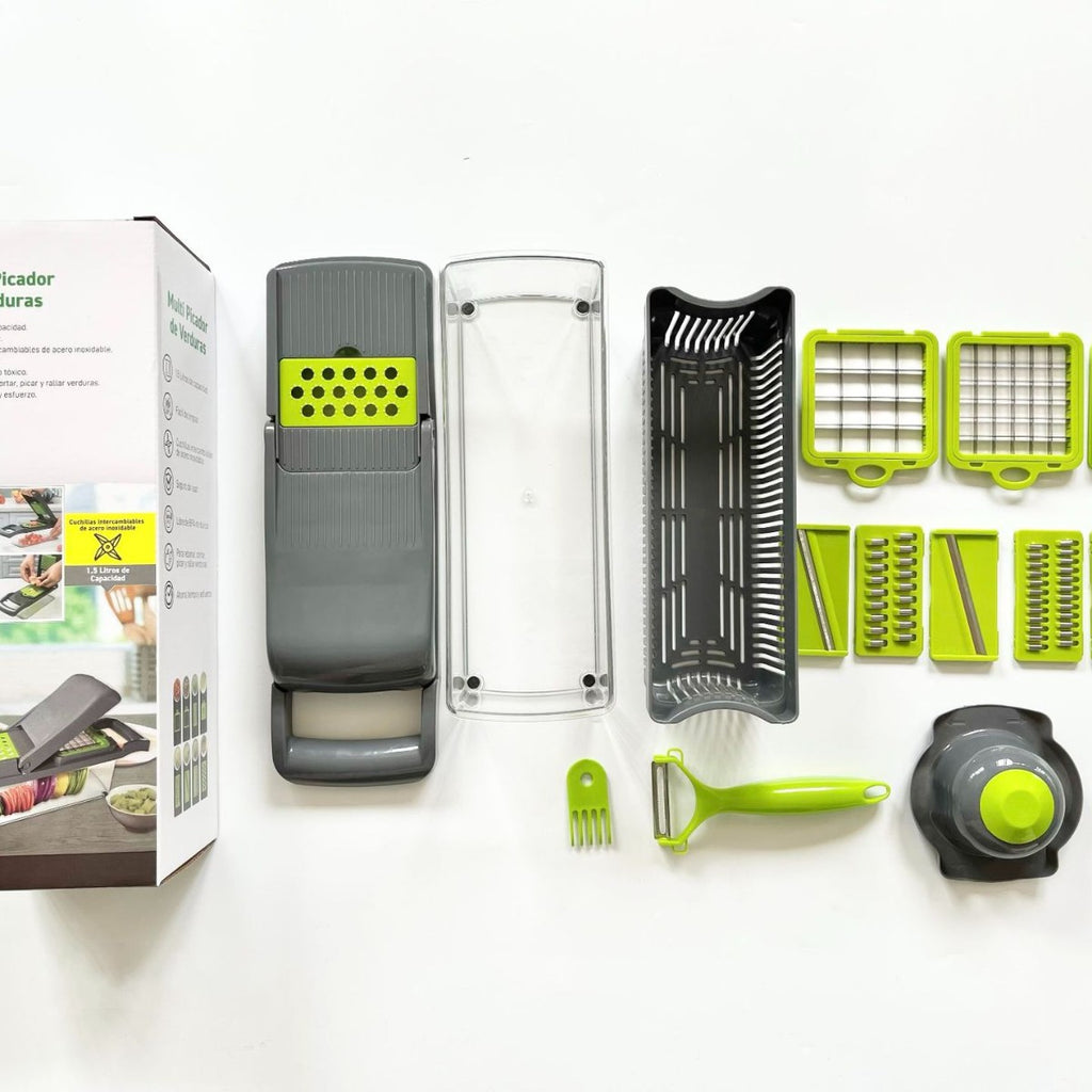 US Home Kitchen Vegetable Chopper – Hands-Free Design, Multi-Use Shredder/Dicer for Salad, Efficient Meal Prep Tool, Factory Direct Supply