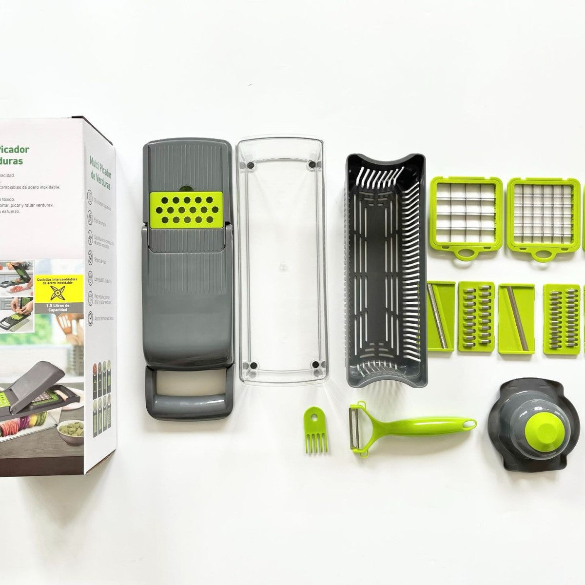 US Home Kitchen Vegetable Chopper – Hands-Free Design, Multi-Use Shredder/Dicer for Salad, Efficient Meal Prep Tool, Factory Direct Supply