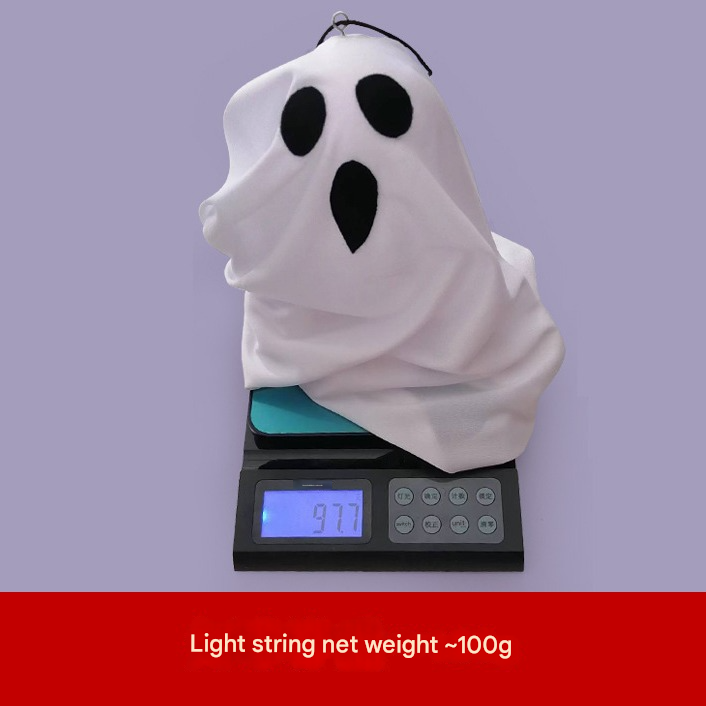 LED Ghost Halloween String Lights – DIY, Spooky Ambience, Indoor Party Prop