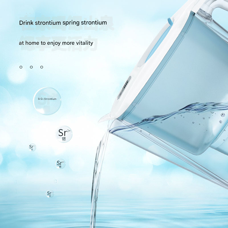 Factory Direct Water Filter Pitcher - Activated Carbon Filtration, Mineralizes Tap Water, BPA-Free. Perfect for Home Kitchen Use, Reduces Chlorine & Impurities, Easy to US Standards