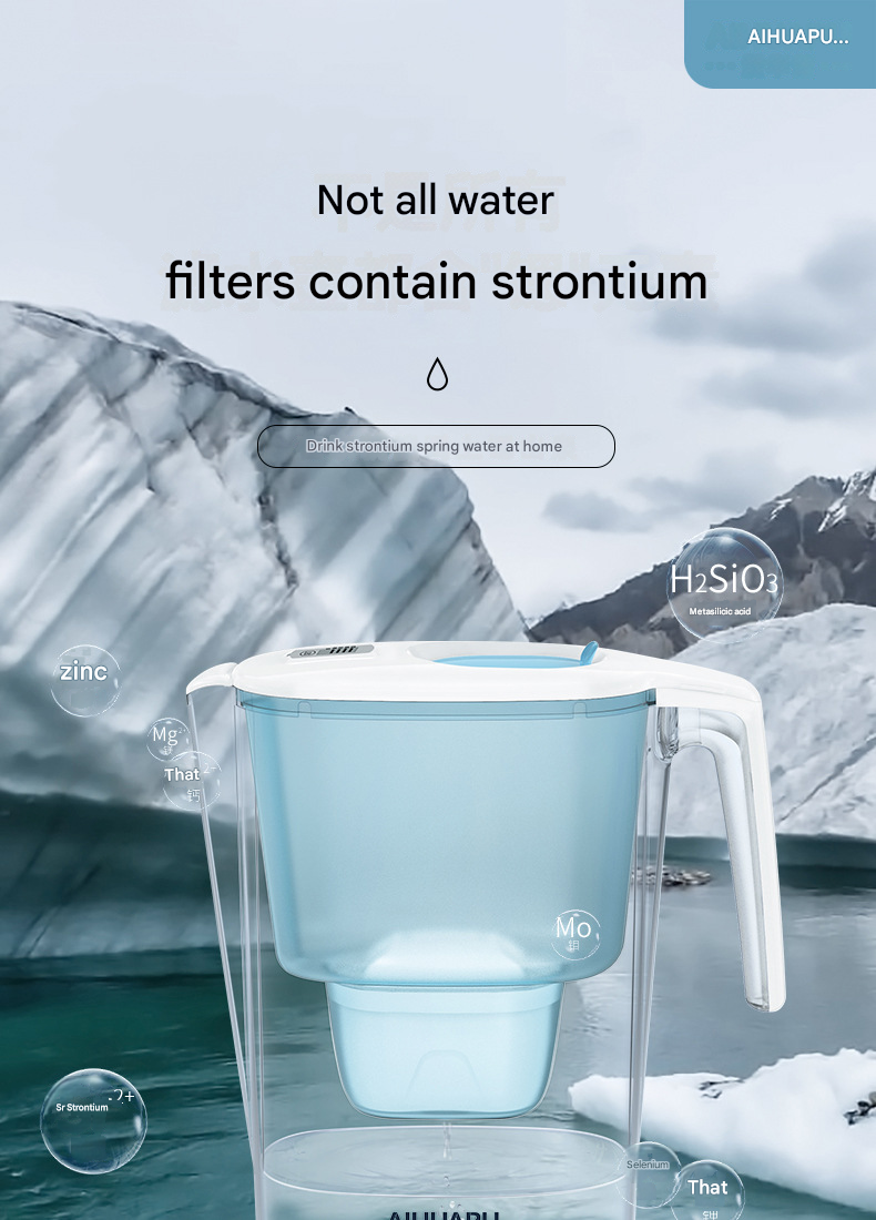 Factory Direct Water Filter Pitcher - Activated Carbon Filtration, Mineralizes Tap Water, BPA-Free. Perfect for Home Kitchen Use, Reduces Chlorine & Impurities, Easy to US Standards