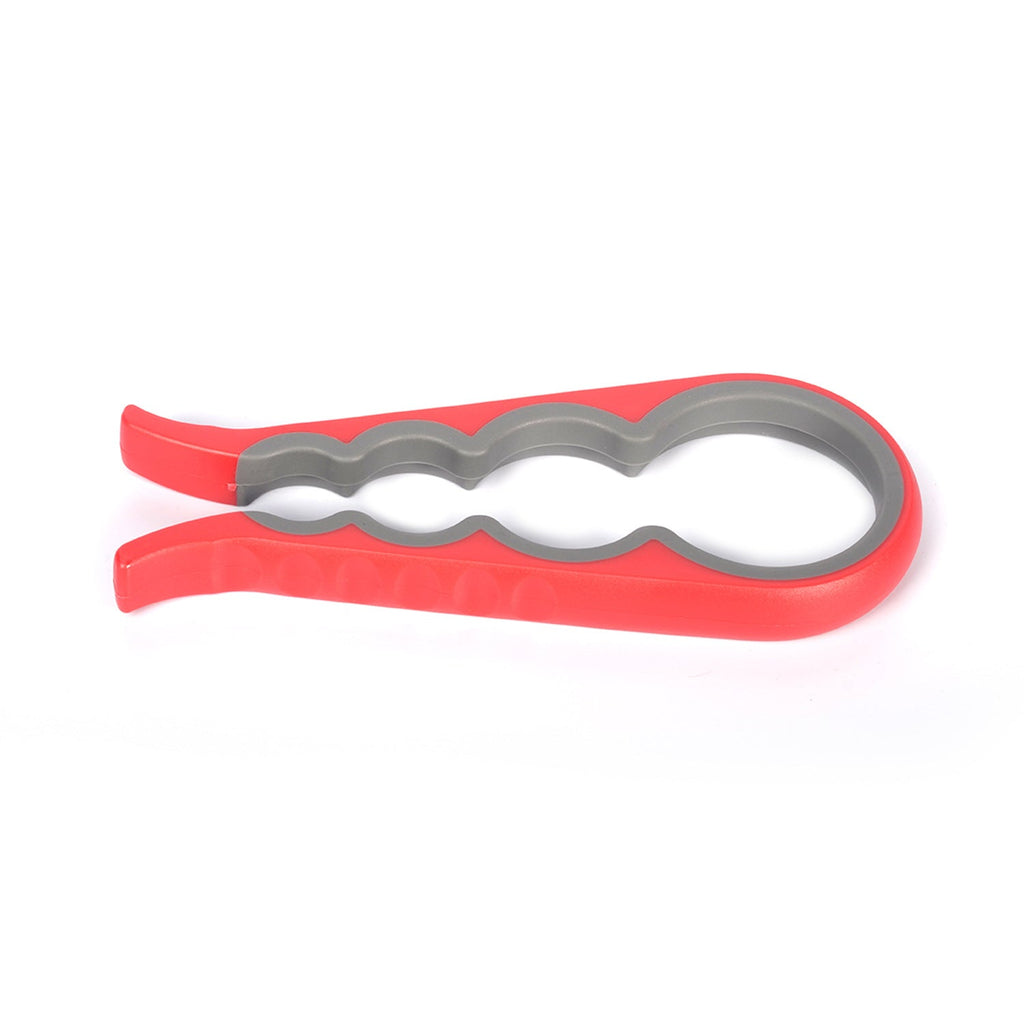 4-in-1 Multifunctional Jar Opener – Ergonomic Grip, Smooth Edge, Safe for Cans/Bottles, Bulk Pack for Kitchen Use