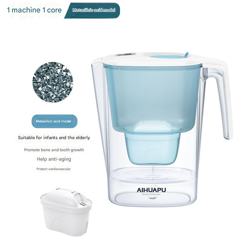 Factory Direct Water Filter Pitcher - Activated Carbon Filtration, Mineralizes Tap Water, BPA-Free. Perfect for Home Kitchen Use, Reduces Chlorine & Impurities, Easy to US Standards