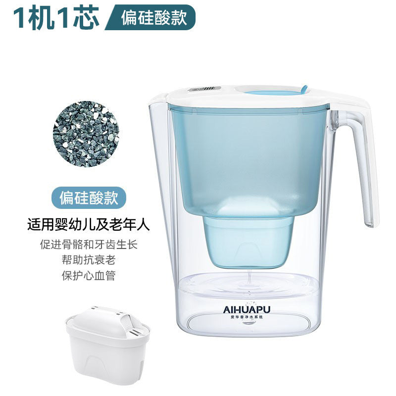Factory Direct Water Filter Pitcher - Activated Carbon Filtration, Mineralizes Tap Water, BPA-Free. Perfect for Home Kitchen Use, Reduces Chlorine & Impurities, Easy to US Standards